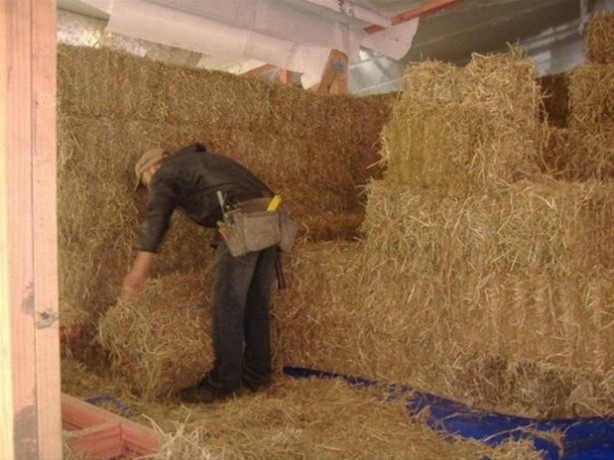 Foto - Kendine samandan ev yaptı!