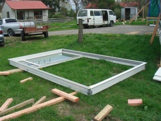 Foto - Kendine samandan ev yaptı!