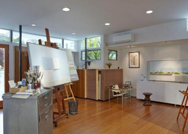 Foto - Kendine tekerlekli ev yaptı!