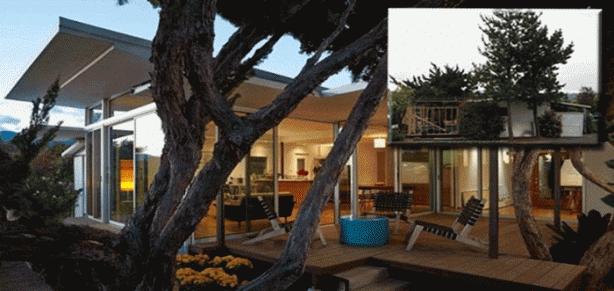 Foto - Kendine tekerlekli ev yaptı!