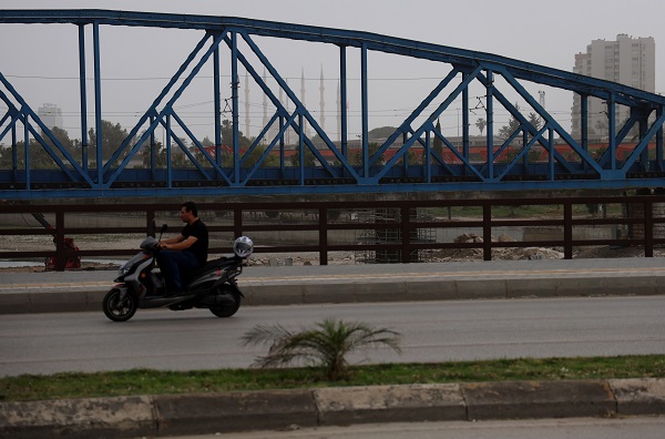 Foto - Kenti kaplayan toz bulutu dronla görüntülendi
