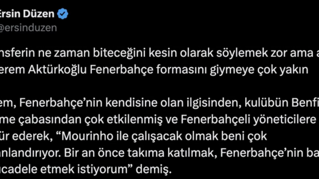 Foto - Kerem Aktürkoğlu'ndan ilk açıklama geldi, ortalık fena halde ayağa kalkacak! Galatasaraylılar resmen çıldıracak…