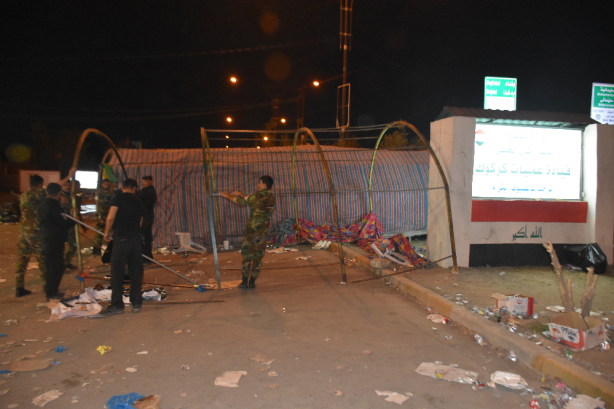 Foto - Kerkük'te gerginlik! Halk ayaklanması sonrası Başbakan Sudani'den geri adım