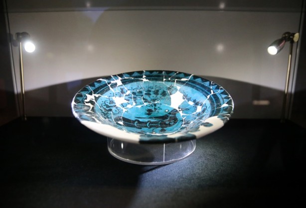 Foto - Keykubadiye Sarayı'ndan çıkan eserlerden oluşan sergi açıldı