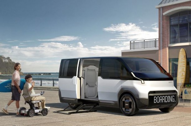 Foto - KIA elektrikli van konseptini tanıttı