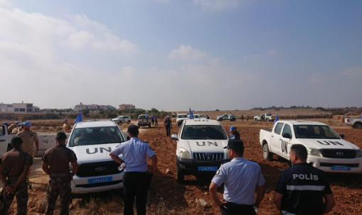 Foto - Kıbrıs’ta gergin anlar! BM askerleri ile Türk askeri karşı karşıya geldi