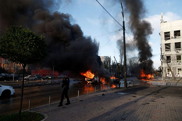 Foto - Kiev'den korkunç görüntüler