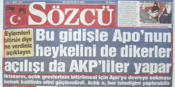 Foto - Kılıçdaroğlu, Akşener ve Sözcü avanesinden cevap bekliyoruz! Erdoğan'ı devirmek için HDPKK'ya ne verdiniz ne aldınız açıklayın