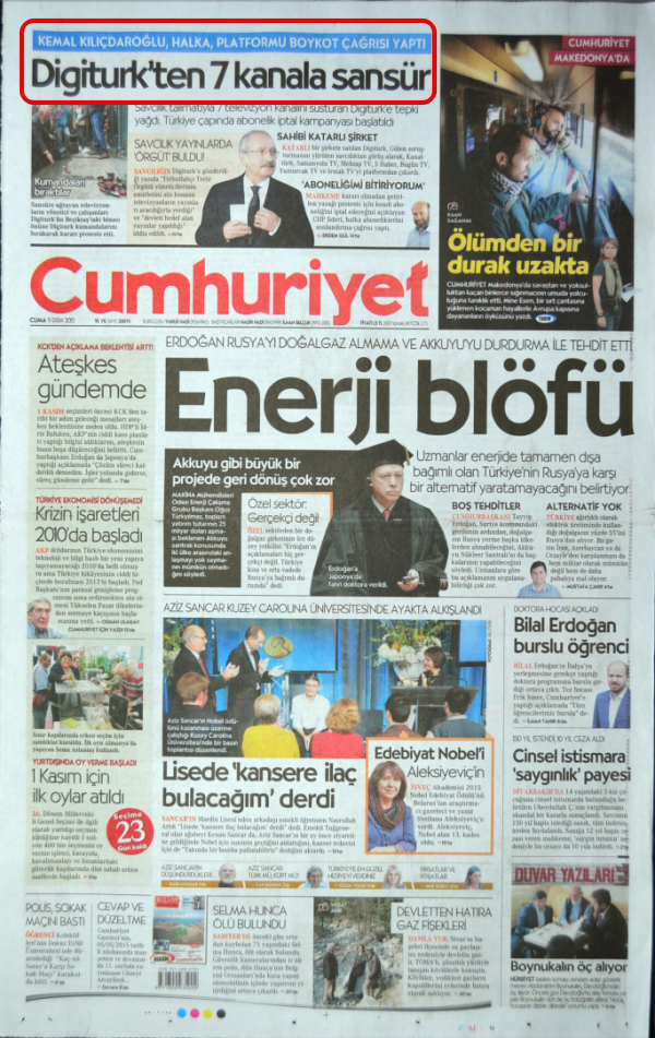 Foto - Kılıçdaroğlu, FETÖ aşkı için Digitürk aboneliğini iptal ettirdi!