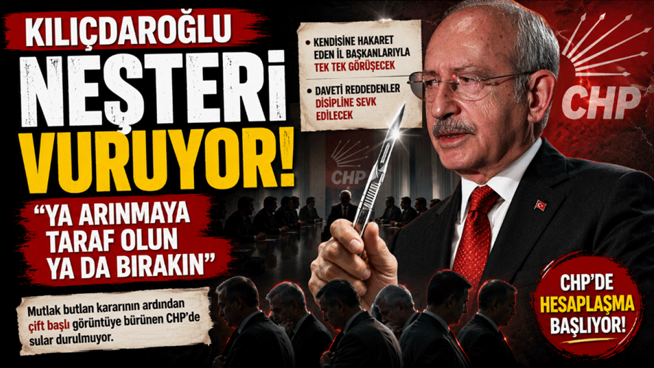 Kılıçdaroğlu neşteri vuruyor! 