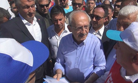 Foto - Kılıçdaroğlu'nun 'çevreci' şovu kısa sürdü! Akbelenli köylüleri tehdit etti