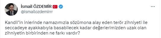 Foto - Kılıçdaroğlu’nun seccadeye ayakkabı ile basmasına siyasilerden peş peşe tepkiler