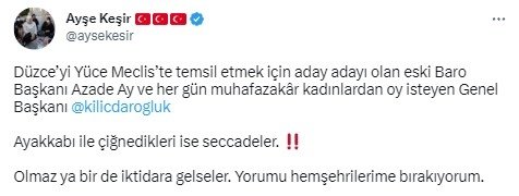 Foto - Kılıçdaroğlu’nun seccadeye ayakkabı ile basmasına siyasilerden peş peşe tepkiler
