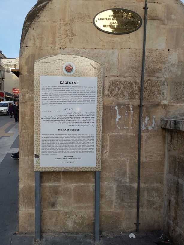 Kilis Tarihi Kadı Camii