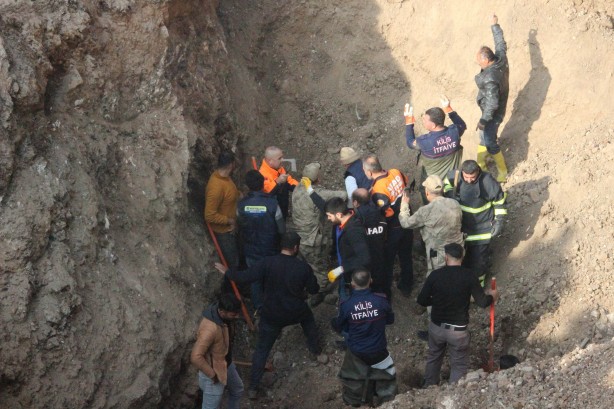 Foto - Kilis'te göçük altında kalan 2 işçi hayatını kaybetti