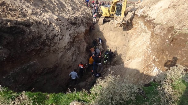 Foto - Kilis'te göçük altında kalan 2 işçi hayatını kaybetti