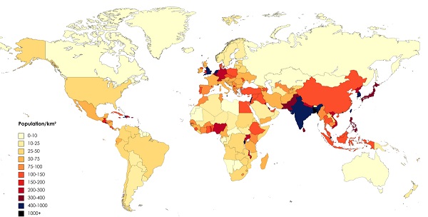 Foto - Kilometre kare başına 1 kişi düşüyor! İşte en az nüfus yoğunluğuna sahip ülkeler