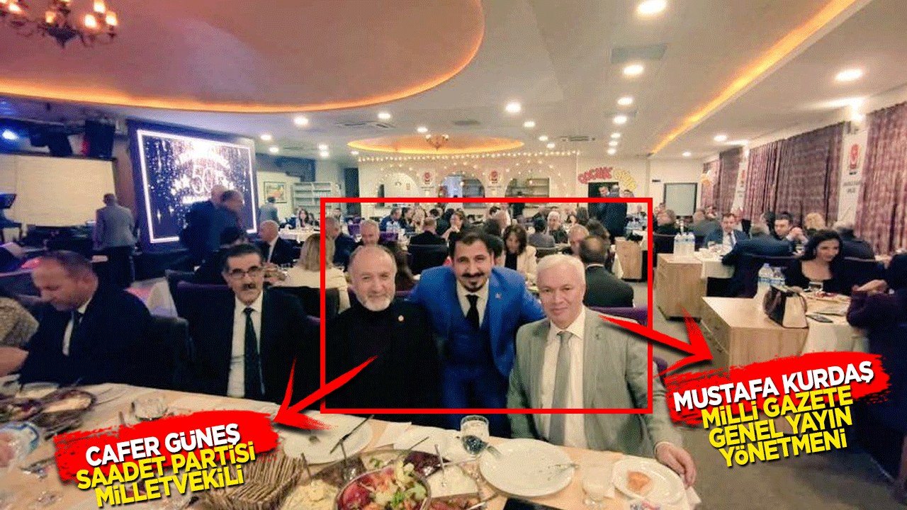 Foto - Kim kimle yürüyor ona bakın siz! Milli Gazete’den utandıran katılım