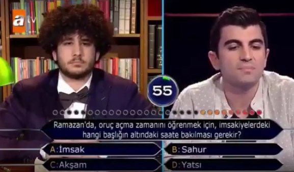 Foto - Kim Milyoner Olmak İster yarışmasında tepki çeken anlar! Yarışmacı iftar sorusunu bilemedi