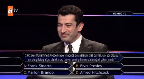 Foto - Kim Milyoner Olmak İster yarışmasında terleten ‘Muhammed Ali’ sorusu