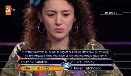 Foto - Kim Milyoner Olmak İster yarışmasında terleten ‘Muhammed Ali’ sorusu