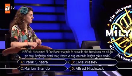 Kim Milyoner Olmak İster yarışmasında terleten ‘Muhammed Ali’ sorusu