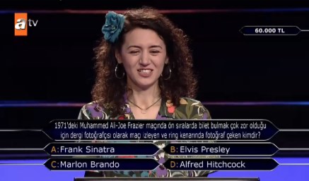 Foto - Kim Milyoner Olmak İster yarışmasında terleten ‘Muhammed Ali’ sorusu