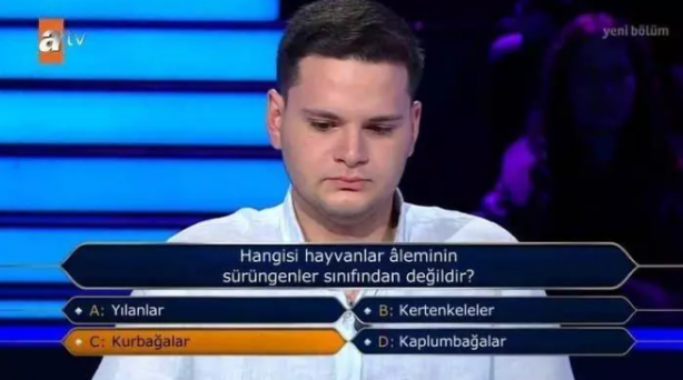 Foto - Kim Milyoner Olmak İster'de 1 milyonluk soru açıldı! Yarışmacının aldığı karar izleyenleri şaşkına çevirdi