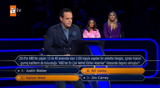 Foto - Kim Milyoner Olmak İster'de dikkat çeken 'ABD' sorusu! Cevabı herkesi şaşırttı