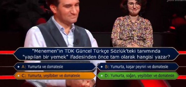 Foto - ‘Kim Milyoner Olmak İster’de geceye damga vuran soru!