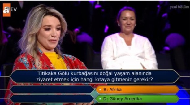 Foto - Kim Milyoner Olmak İster'de ilginç anlar! Soruyu bilemedi, stüdyoyu terk etti!