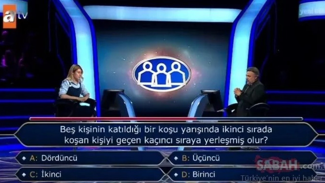 Foto - Kim Milyoner Olmak İster’de şaşırtan soru! Seyirci jokerine güvendi 0 çekti