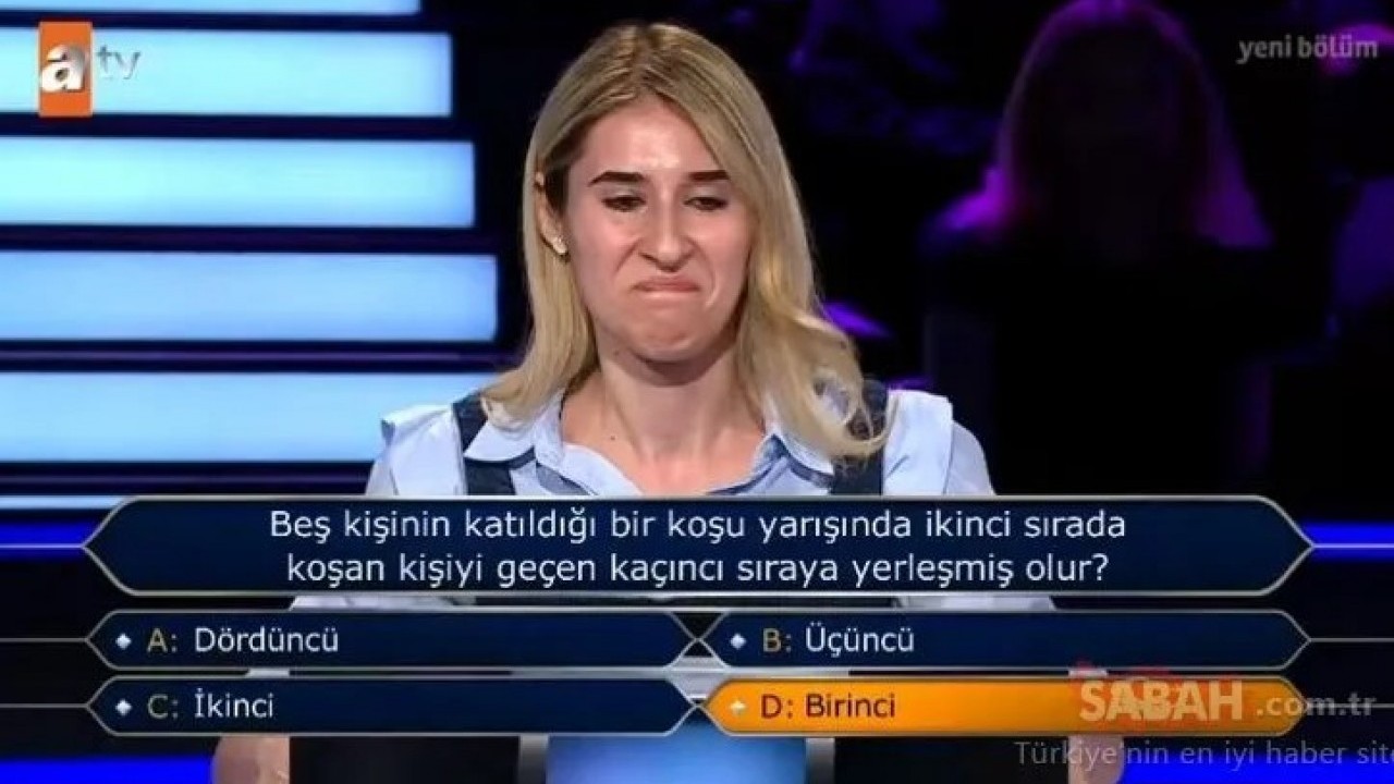 Foto - Kim Milyoner Olmak İster’de şaşırtan soru! Seyirci jokerine güvendi 0 çekti