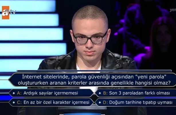 Foto - Kim Milyoner Olmak İster'de şaşkına çeviren anlar! Türkiye 13’üncüsü öyle bir soruda elendi ki...