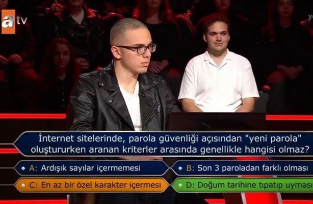 Foto - Kim Milyoner Olmak İster'de şaşkına çeviren anlar! Türkiye 13’üncüsü öyle bir soruda elendi ki...