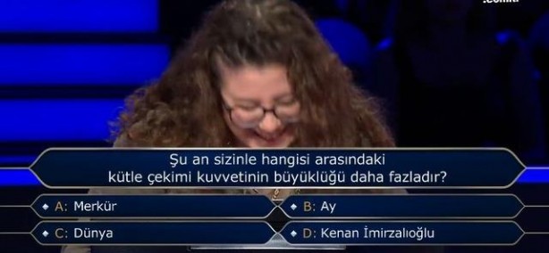 Foto - Kim Milyoner Olmak İster'de sosyal medyayı sallayan soru! Kenan İmirzalıoğlu kendini tutamadı