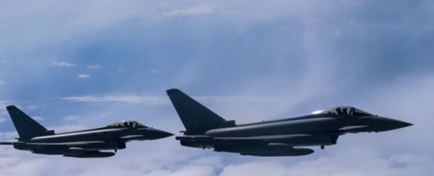 Foto - Kim sallar sizi! İngiltere savaş uçağı kaldırıp haber bile vermedi