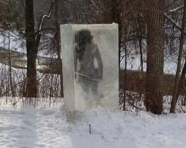 Foto - Kimse gözlerine inanamadı! Parkta donmuş halde bulundu