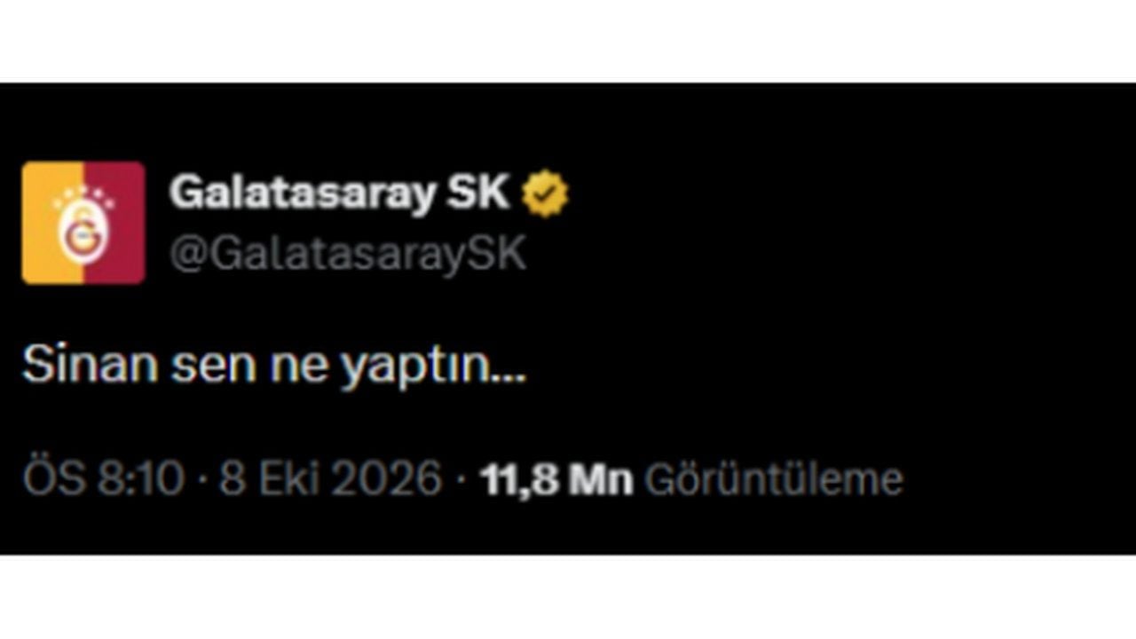 Foto - Kimse ne olduğunu anlayamadı! Galatasaray’dan "Bu ne şimdi" dedirten bir garip paylaşım