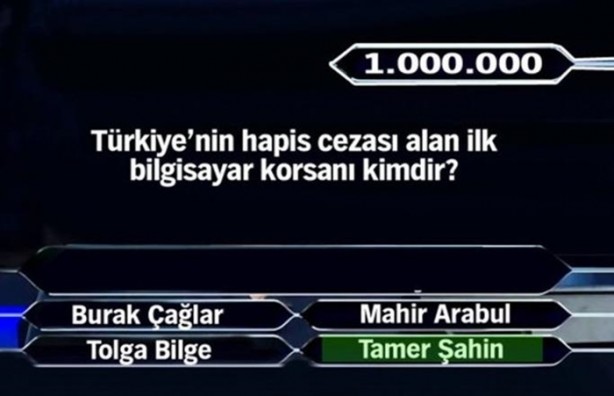 Foto - Kimsenin göremediği 1 milyon TL'lik sorular