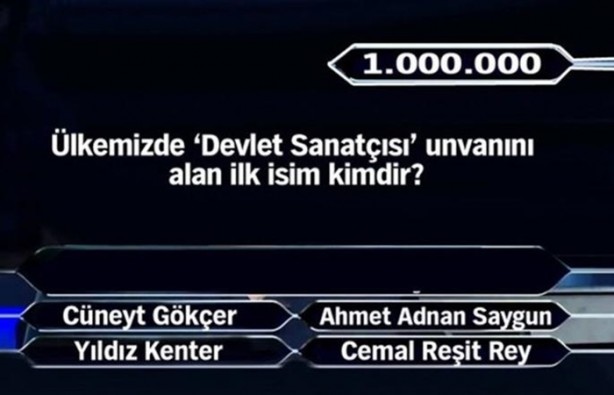 Foto - Kimsenin göremediği 1 milyon TL'lik sorular