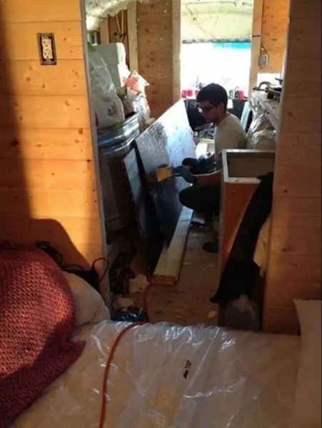 Foto - Kira zammına kızdı! 2800 dolara ev yaptı