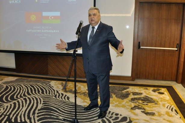 Foto - Kırgızistan-Azerbaycan İş Forumu Bişkek'te gerçekleştirildi