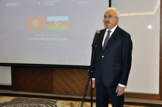 Foto - Kırgızistan-Azerbaycan İş Forumu Bişkek'te gerçekleştirildi