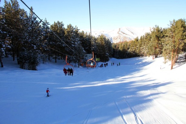 Foto - Kırgızistan'da kayak sezonu açıldı