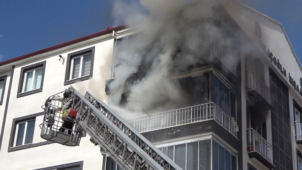 Foto - Kırıkkale'de korkutan yangın!