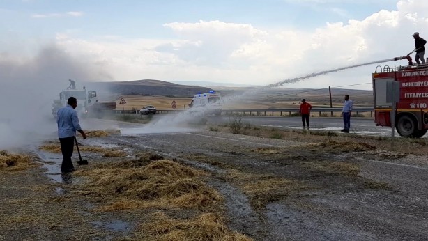 Foto - Kırıkkale'de korkutan yangın! Bir anda alev aldı