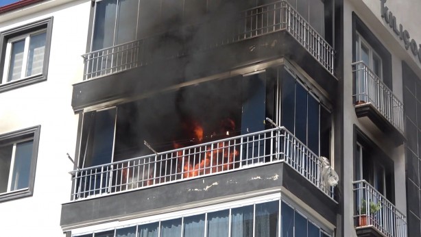Kırıkkale'de korkutan yangın!