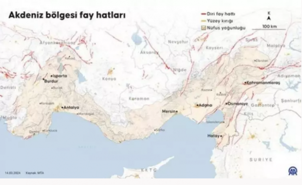 Foto - Kırılmaya en yakın yer işte burası! Kırılırsa 7.8 büyüklüğünde deprem üretecek