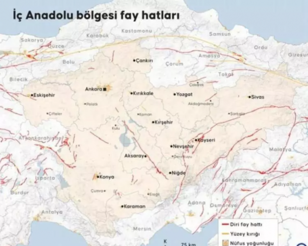 Foto - Kırılmaya en yakın yer işte burası! Kırılırsa 7.8 büyüklüğünde deprem üretecek